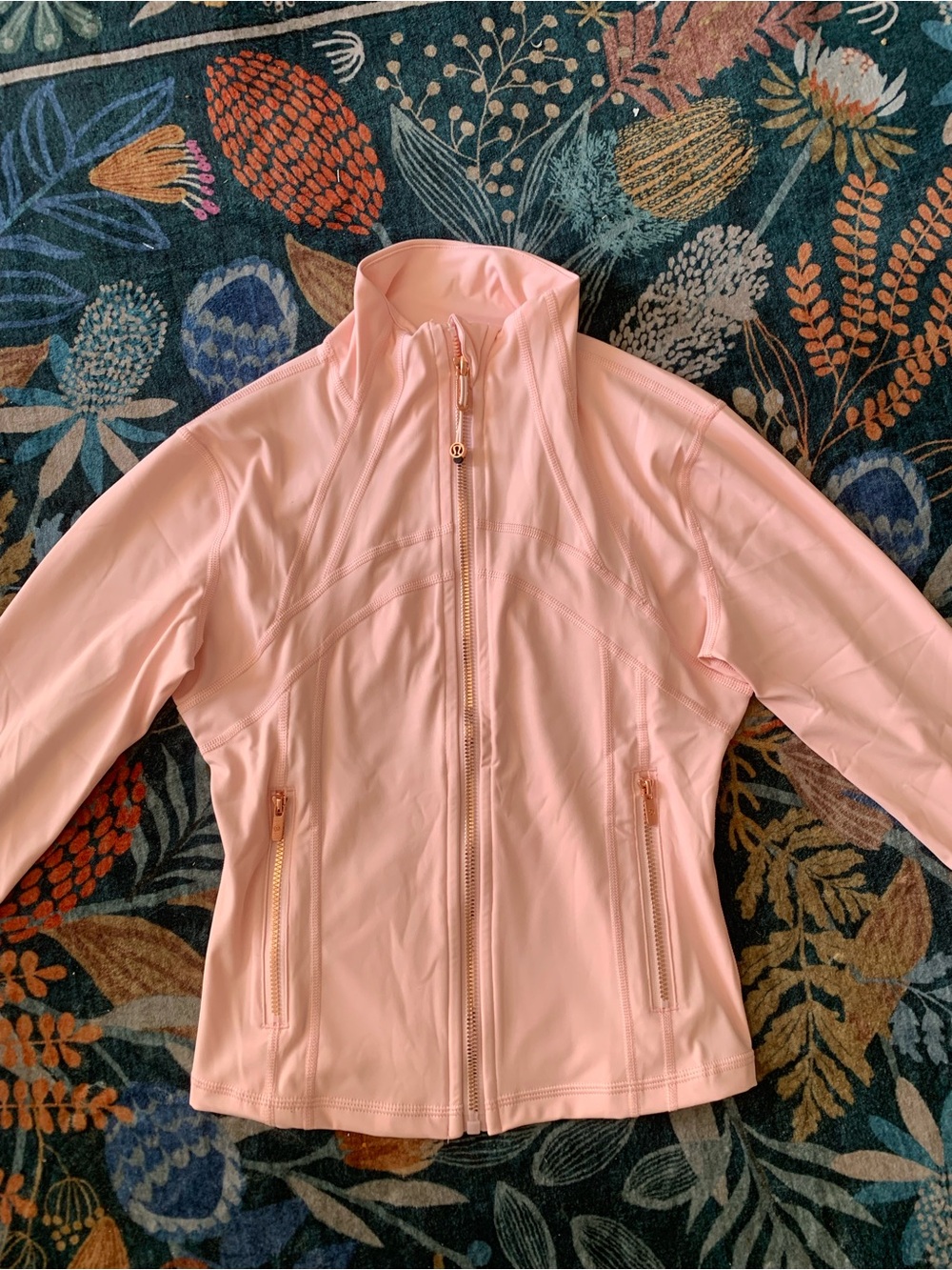 lululemon athletica Light Pink Zip-Up Utility Jacket